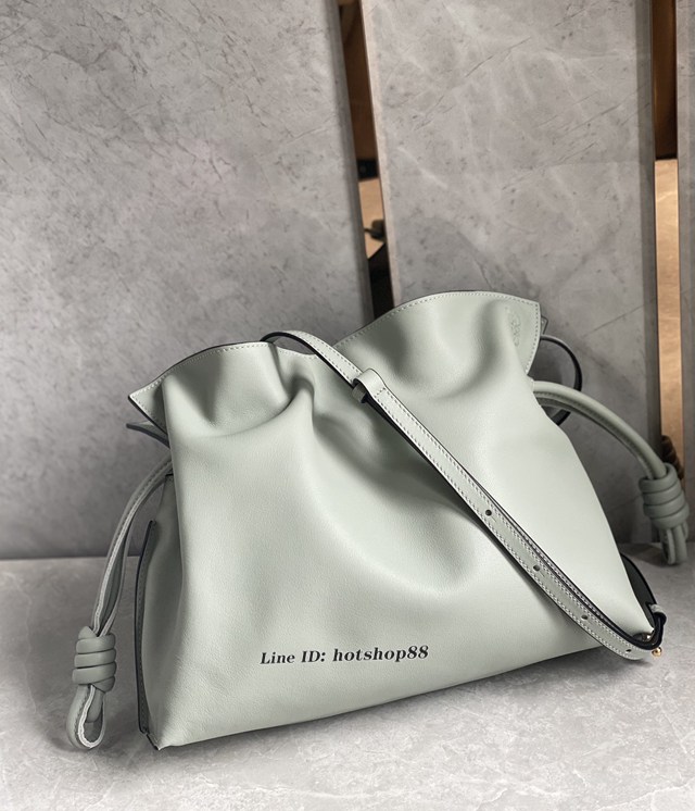 Loewe專櫃2022新款小牛皮肩背女包 羅意威Flamenco clutch系列升級版福袋大號 10856 lyw1014